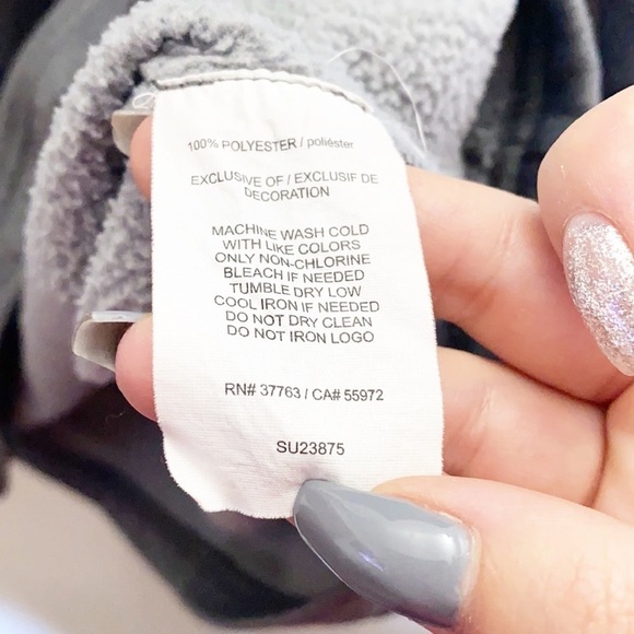 Callaway Mens Quarter Zip Banded Collar Heather Gray Long Sleeve Pullover - Picture 9 of 10